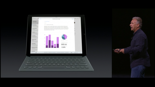 Apple-Präsentation zum iPad Pro (Bild: Apple/Screenshot: Golem.de)